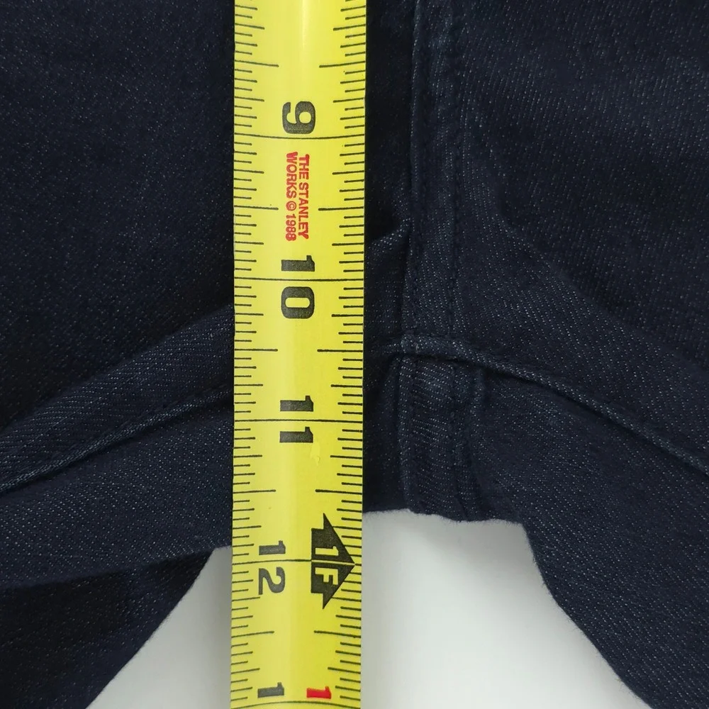 NYDJ Womens Jeans P1000 8P Dark Blue Bootcut High Rise Stretch Denim